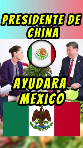 El presidente de china ayudara a mexico en todo #news #noticiasmexico #claudiasheimbaum #donaldtrump #noticias #ejercitomexicano #mexico #putin #estadosunidos🇺🇸 #vladimirputin👑
