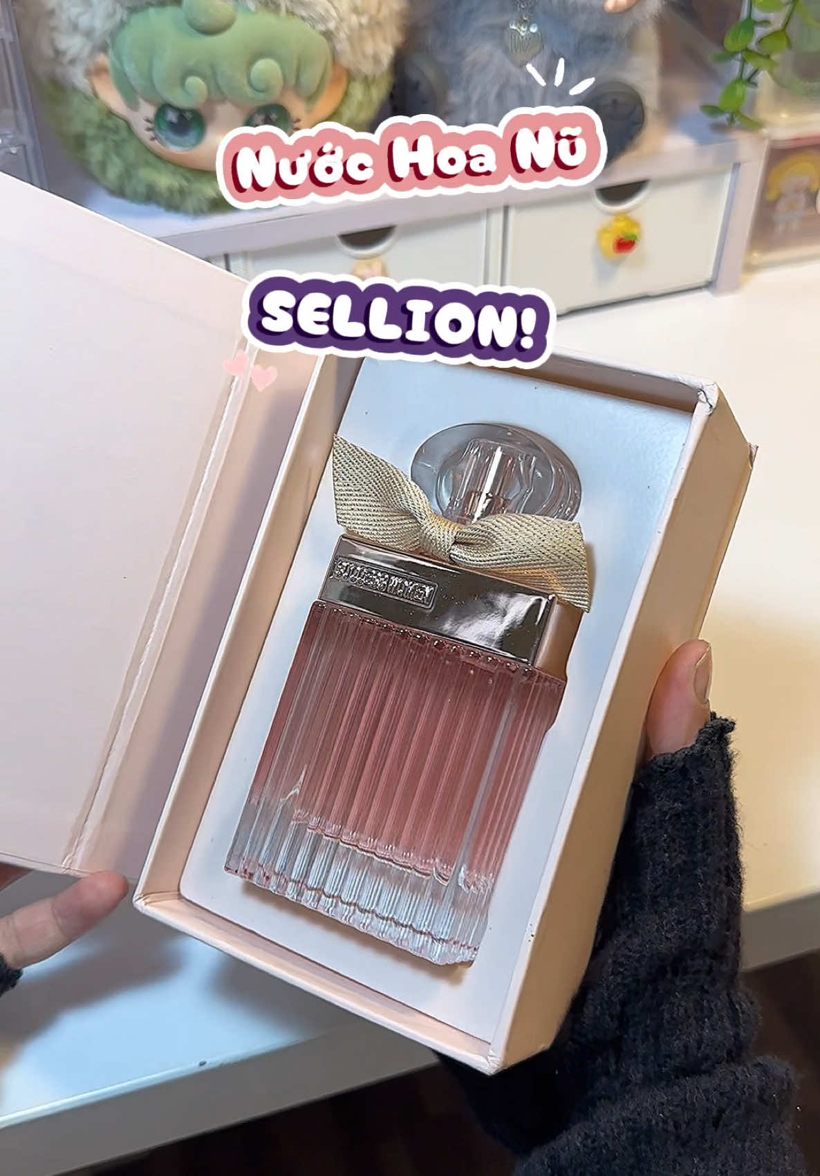 Thơm lắm lun.nè🥰#sellion #sellionperfume #nuochoa #nuochoanu #goiyquatang #xuhuong #LearnOnTikTok #thinhhanh #viral #xuhuong #fyp 