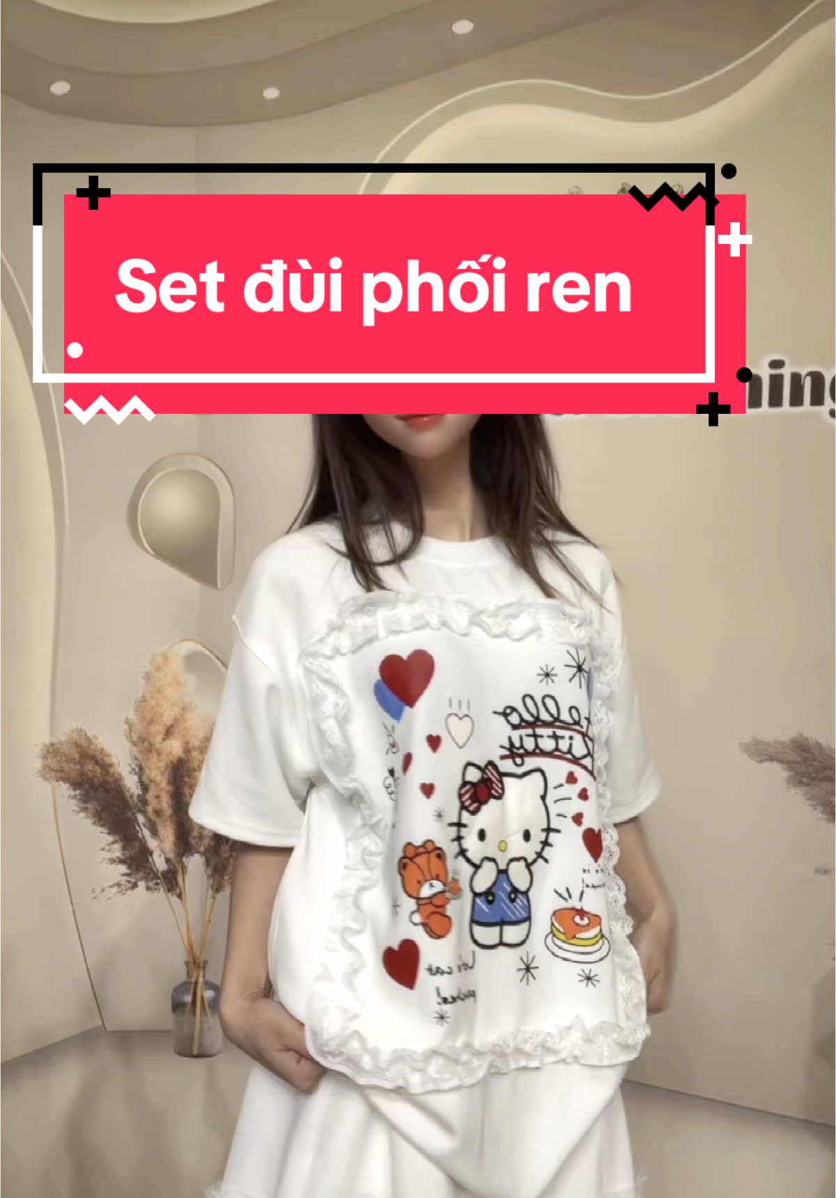 Set đùi phối ren xinh quá nè #xh #viral?videotiktok #bo 