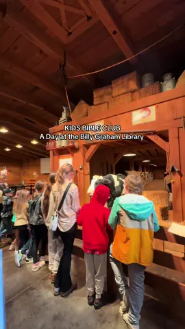 Took our Kids Bible Club on a powerful field trip to the Billy Graham Library this Monday morning and was AMAZING . 🤍🙌 10/10 recommend for kids of all ages + parents etc! #kidsclub #jesus #billygraham #charlotte #charlottenc #fyp 