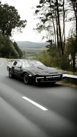🎯 KITT en acción: Modo Persecución activado 🔴 #kitt #michaelknight #knightrider #pontiac #retro #series #tv #80 #animation #videoviral #videos #viralvideos #ai #ia 