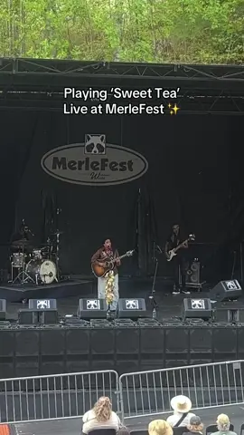 Live from MerleFest ✨ Song: Sweet Tea  #SunsetDriveTour #countrymusic #indiecountry 