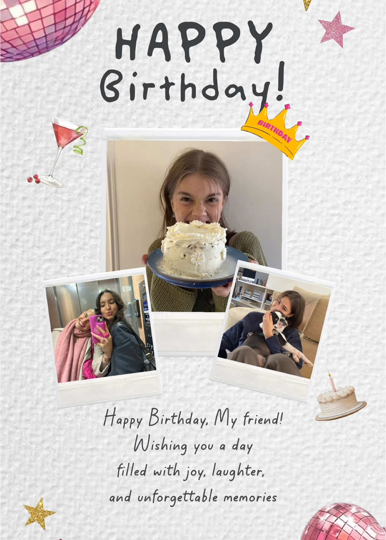 Happy Birthday - Surprise Card | aesthetic layout photo dump template #happybirthday #birthday #bday #polaroid #card #suprisecard #surprisegreetings #layout #aesthetic #memories #moments #fyp #fypage #fyppppppppppppppppppppppp #foryoupage #fypageシ #capcut_edit #capcutedit #capcuttemplate #CapCut 