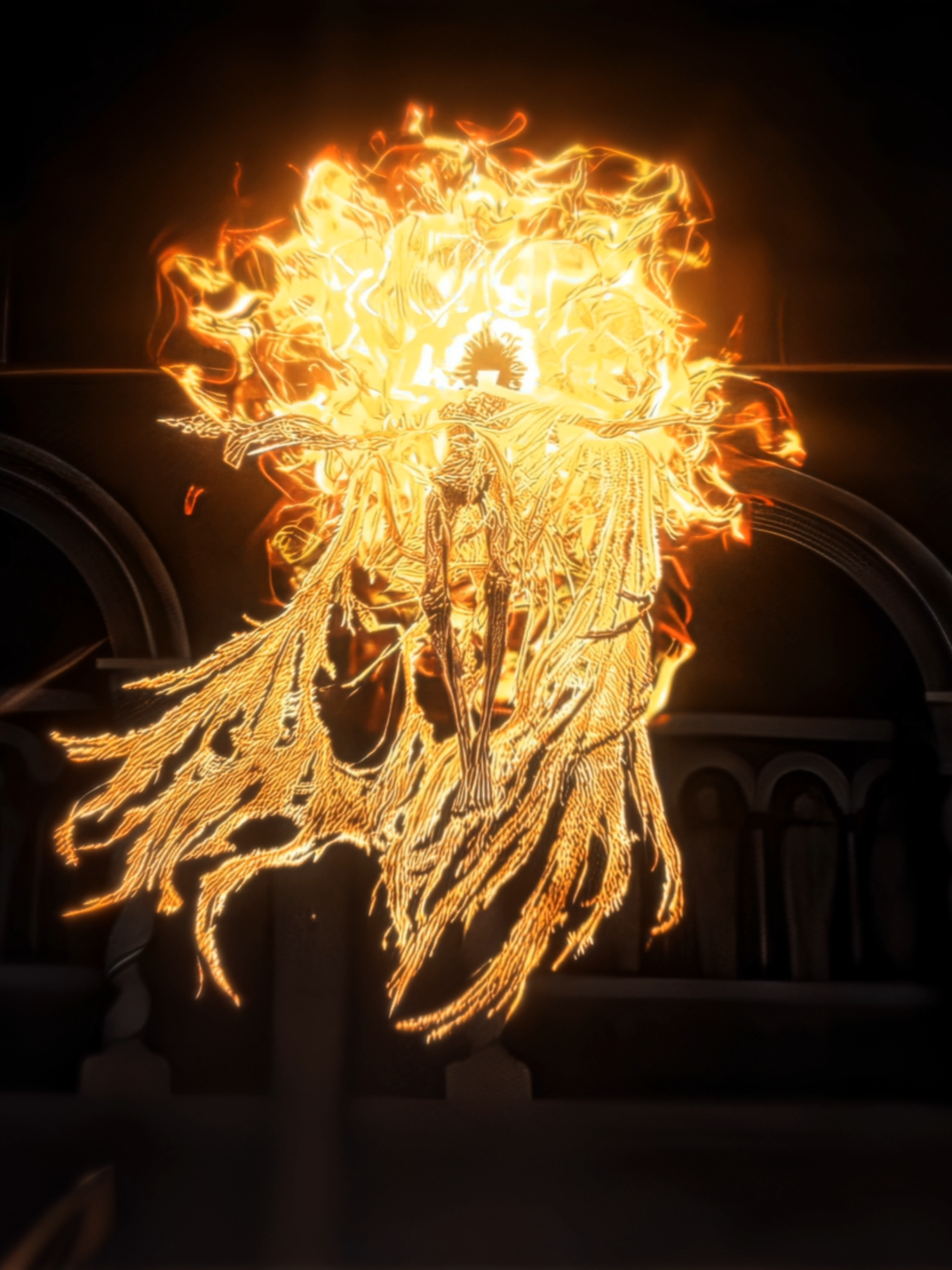 Top 2 endings | scp: @vaatividya @divinte.ae | audio: vaatividya || #fromsoftware #soulsborne#eldenring #eldenringshadowoftheerdtree #midra #shabriri #frenziedflame #edit #fypシ゚  #virał #flop