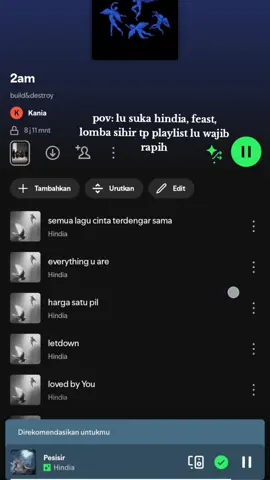 maaf soalnya OCD🙏🏻🙏🏻 #hindiasong#feast#lombasihir 
