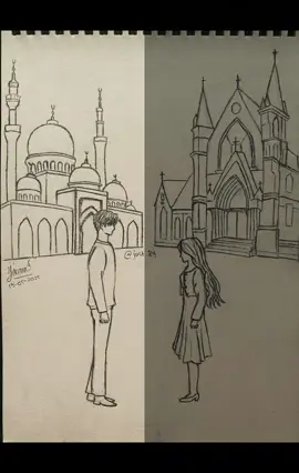 Siapa yang tau? Siapa yang mau? 😌 #art #mangu #drawing #ldr #bedaagama 