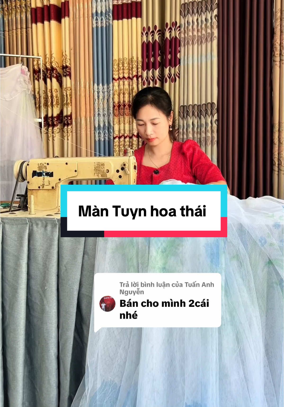 Trả lời @Tuấn Anh Nguyễn  👌Ok cảm ơn Bạn đã đặt hàng ,mình ấn giỏ hàng chọn kích thước Shop đi đơn ngay ạ ☺️  👉Màn tuyn hoa #hoihit đang bán cực kỳ là chạy  👍 tại  #Shop Rèm Màn Hiền Đông  #Sale #man  #manday  #mantuyn  #mantuynchongmuoi  #mantuynhoa  #mung  #mungchongmuoi  #xuhuontiktok  #thinhhanh  #thinhhanhtiktok  #tiktokshop  #remmanhiendong 