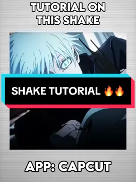 Shake tutorial 🔥#CapCut #capcutpioneer #tutorial #fyp 