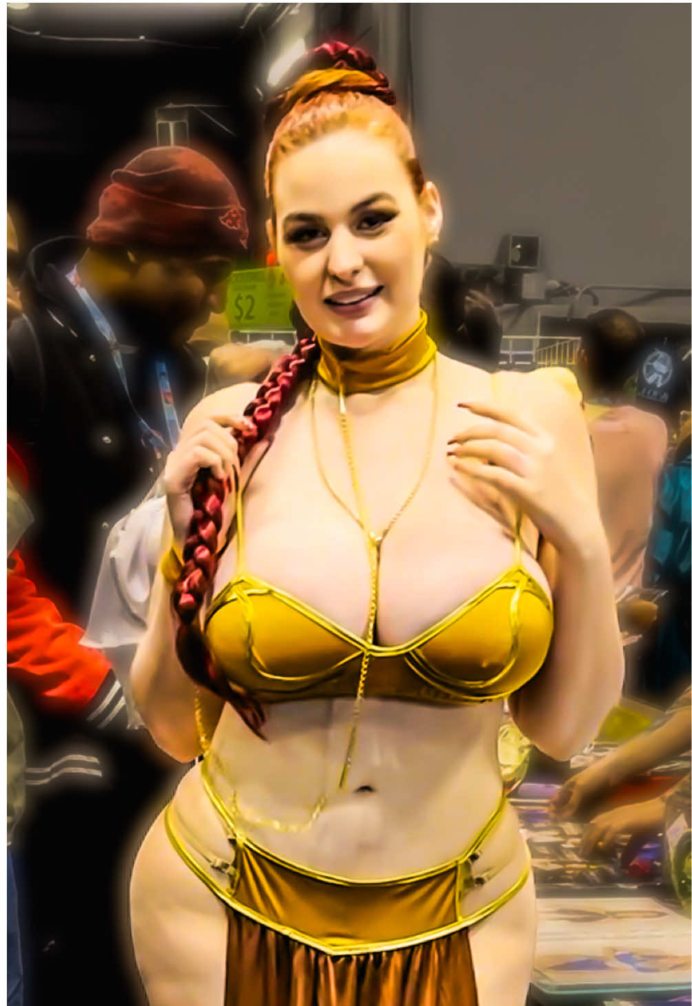 Nerdy Adult Star Becomes Princess Leia!