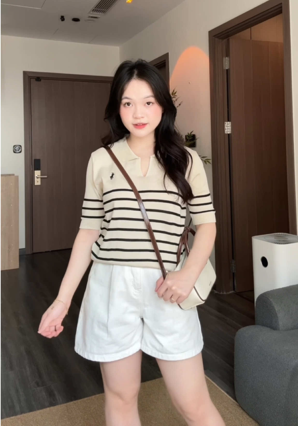 Áo này xinh mà dễ mặc lắm nha mí bà✨#huongtranreview 
