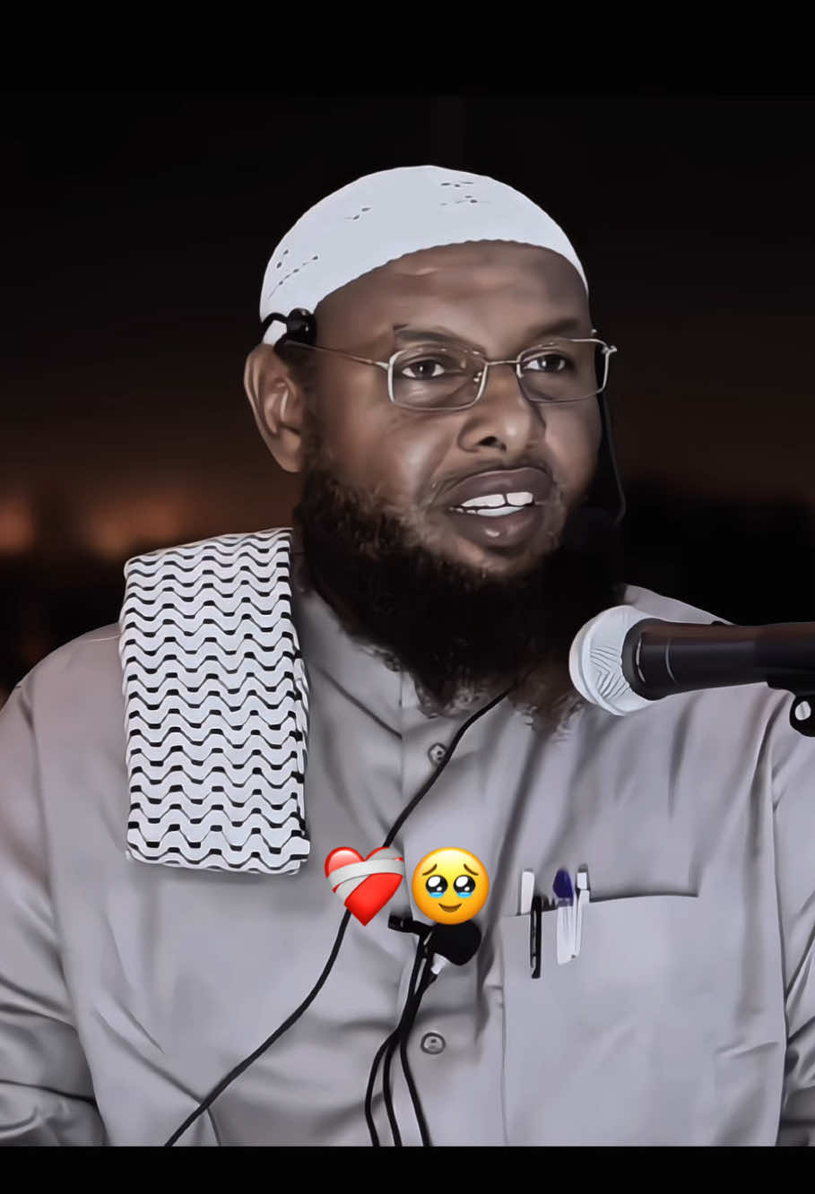 Lkn ilaahy iska qarin mayan qorshaha ugu ma jiro😭💔#sheikhmaxamuudxaliike 