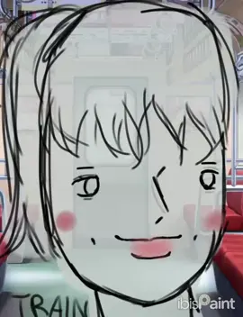 im actually crashing out rn train face theory (the background / speed paint is satire )