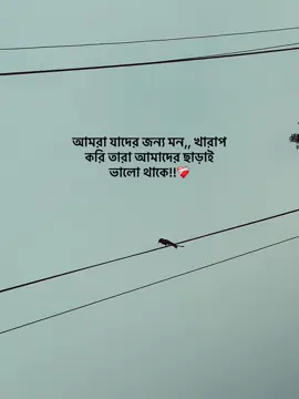 আমরা যাদের জন্য মন,, খারাপ করি তারা আমাদের ছাড়াই ভালো থাকে,,#fyppppppppppppppppppppppp #foryoupage #foryou #50k 
