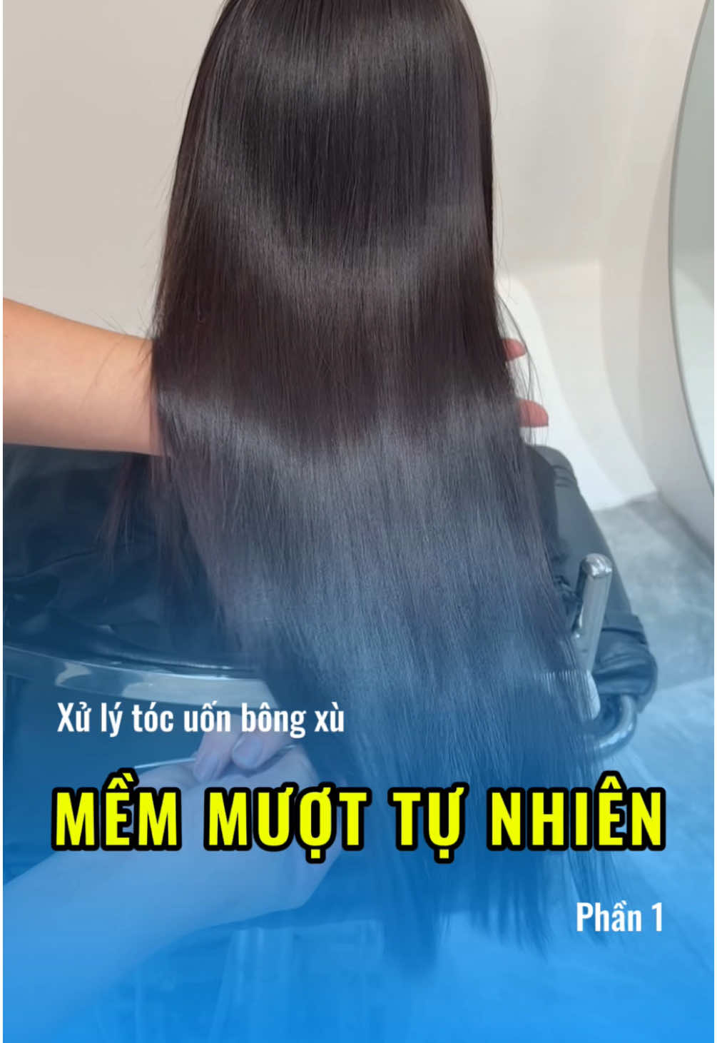 Xử lý tóc uốn bị bông xù ra được mềm mại tự nhiên phần 1 #mềm_mượt_vượt_trội #DTD_HolDings #t_aroma #duoiphuchoi #duoitunhien #dinhhongkong #dtdholdings 
