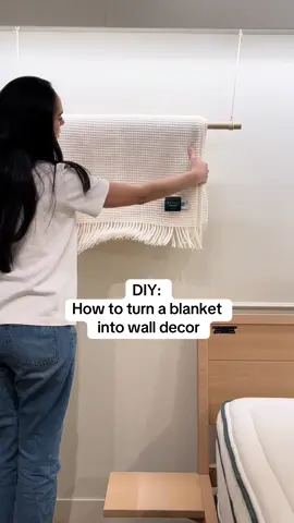 Looking for an easy way to elevate your space? This DIY blanket decor idea is minimalist, cozy, and totally renter-friendly. Instead of folding it on your bed, hang your blanket like art, perfect for adding texture and warmth to any room. I used a 100% natural blanket from #Kipli 💌 beautiful, breathable, and made to last. Try this #InteriorDesignHack and thank me later. #DIYHomeDecor #BlanketDecor #HomeStyling #MinimalistDecor #WallArtDIY #EcoFriendlyDesign #InteriorTips #CozyHome #SustainableLiving #KipliHome #NaturalInteriors #DesignHack #ApartmentDecor #creatorsearchinsights 