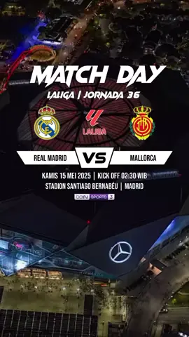 Jadwal Real Madrid vs Mallorca #laliga #fotball #jadwalbola 