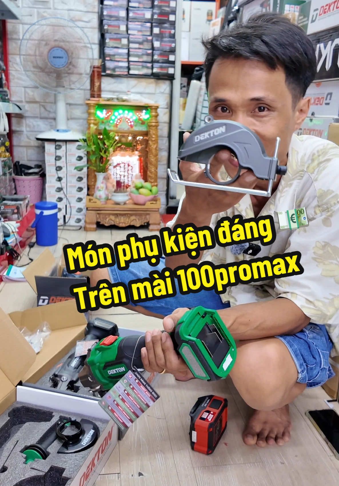 Mài pin tua 10k về hàng + thêm món phụ kiện đáng 💶 #tymmaypin #shopcuatym #maymaigoc #maymaigocpin #dekton 