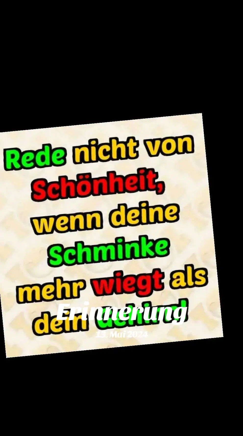 #erinnerung