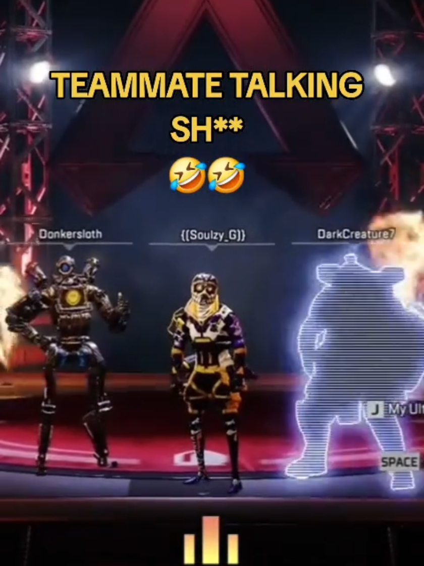 Teammate talking s*** didn't expect this comeback 🤣🤣 #apex  #apexlegends  #fyp  #viralgaming  #gaminghumor  #streamerlife  #tiktokgaming  #gamingreels 