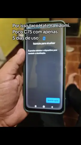 Comprei pelo custo benefício e me dei mal, era melhor ter comprado um Samsung usadinho kkkkkkkkkkkkk #xiaomi #pococ75 #poco #fy