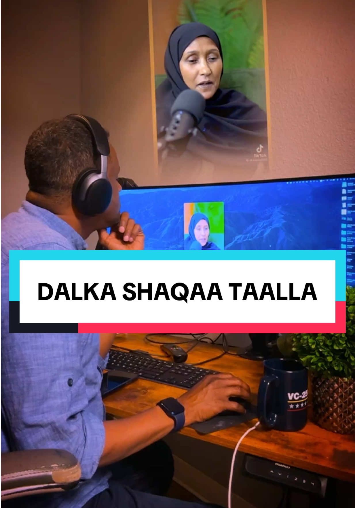 DALKA SHAQAA TAALLA DHALINYAROOY #foryoupage #somalitiktok12 #mogadishotiktok 