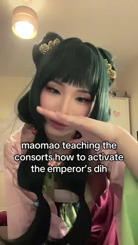 I did this so many times cus i cant throw it back that the wig is in shambles #MAOMAO #theapothecarydiaries 