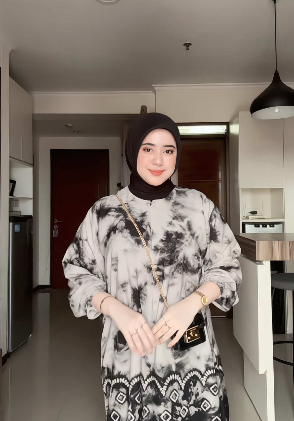 daster naik level sih ini bisa jadi dress🩶 #dasterrayon #dasterhijab #dress #gamisrayon #dressrayon #dasterrayon #dasterviral #ootddress 