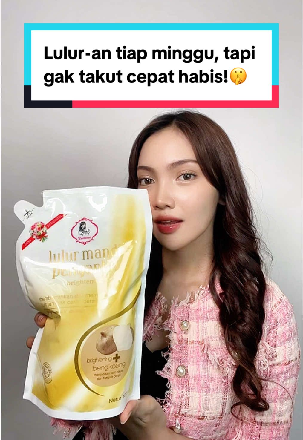 Lulur-an tiap minggu, tapi gak takut cepat habis!🤫 Percaya gak? #belilokal #kulitsehat #purbasariindonesia #lulurmandipengantin 