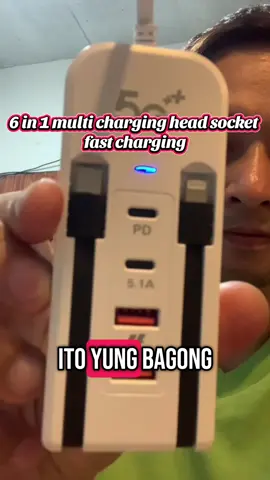 Multi charging head PD fast charging TYPE C Multi port USB Moblie phone fast charging #fastcharger #fastcharging  #fastchargingcable #fyp 