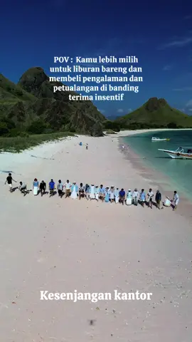 #liburankantor #insentiv #kesenjangan #outingkantor #rapatkerja #labuanbajo #labuanbajoindonesia #Kantor  Kalau kalian disuruh milih, mau pilih insentiv atau liburan bareng sekantor?