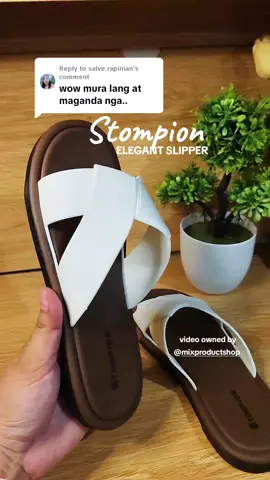 Replying to @salve.rapinian From Official Store Stompion Elegant Slipper in any outfit #stompion #elegant #slipper #outfit #mixproduct #TiktokShopOnTrend #fypspotted 