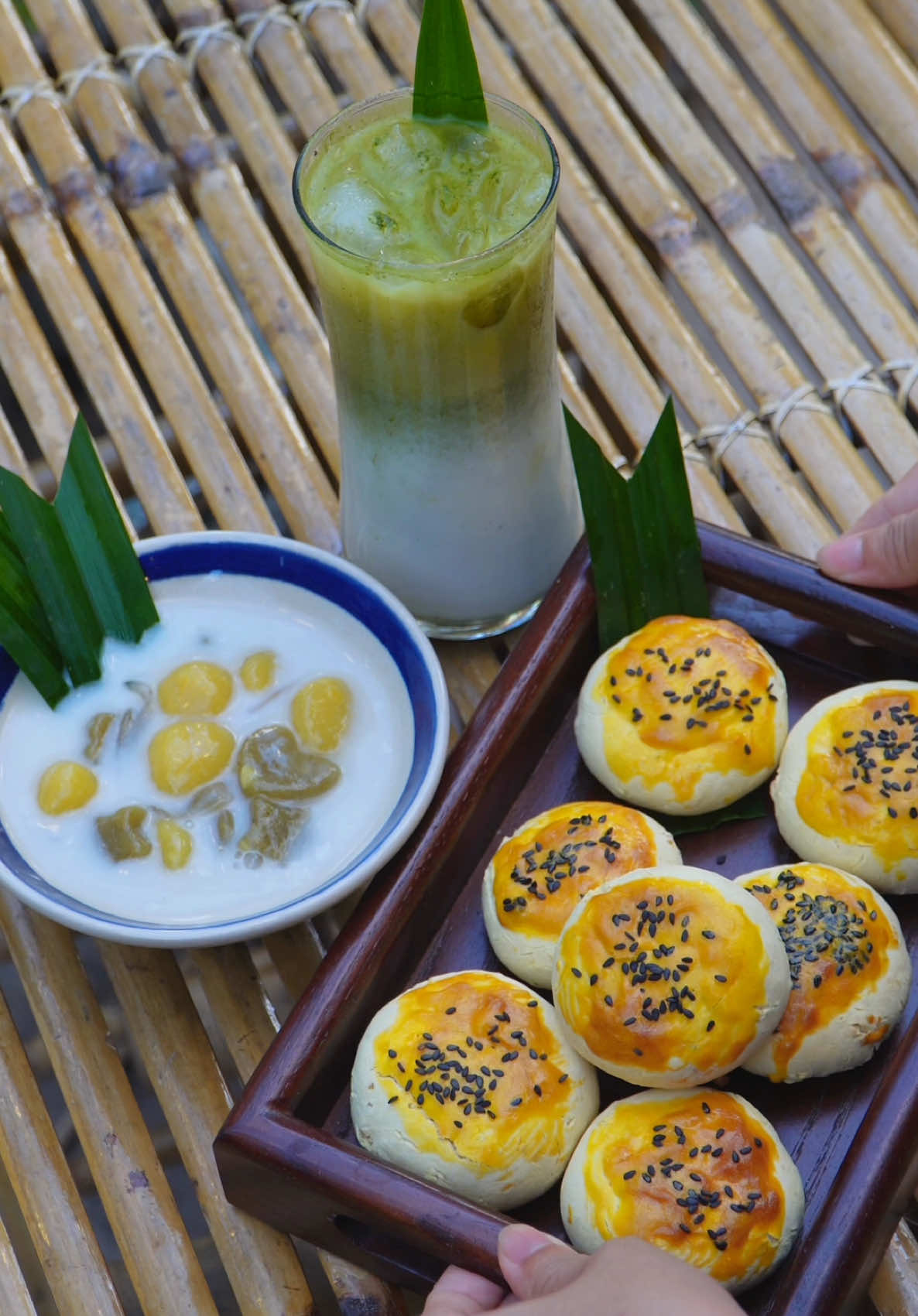 Bánh khoai lang phô mai, chè khoai lang #duonglamtutu #dltt0406 