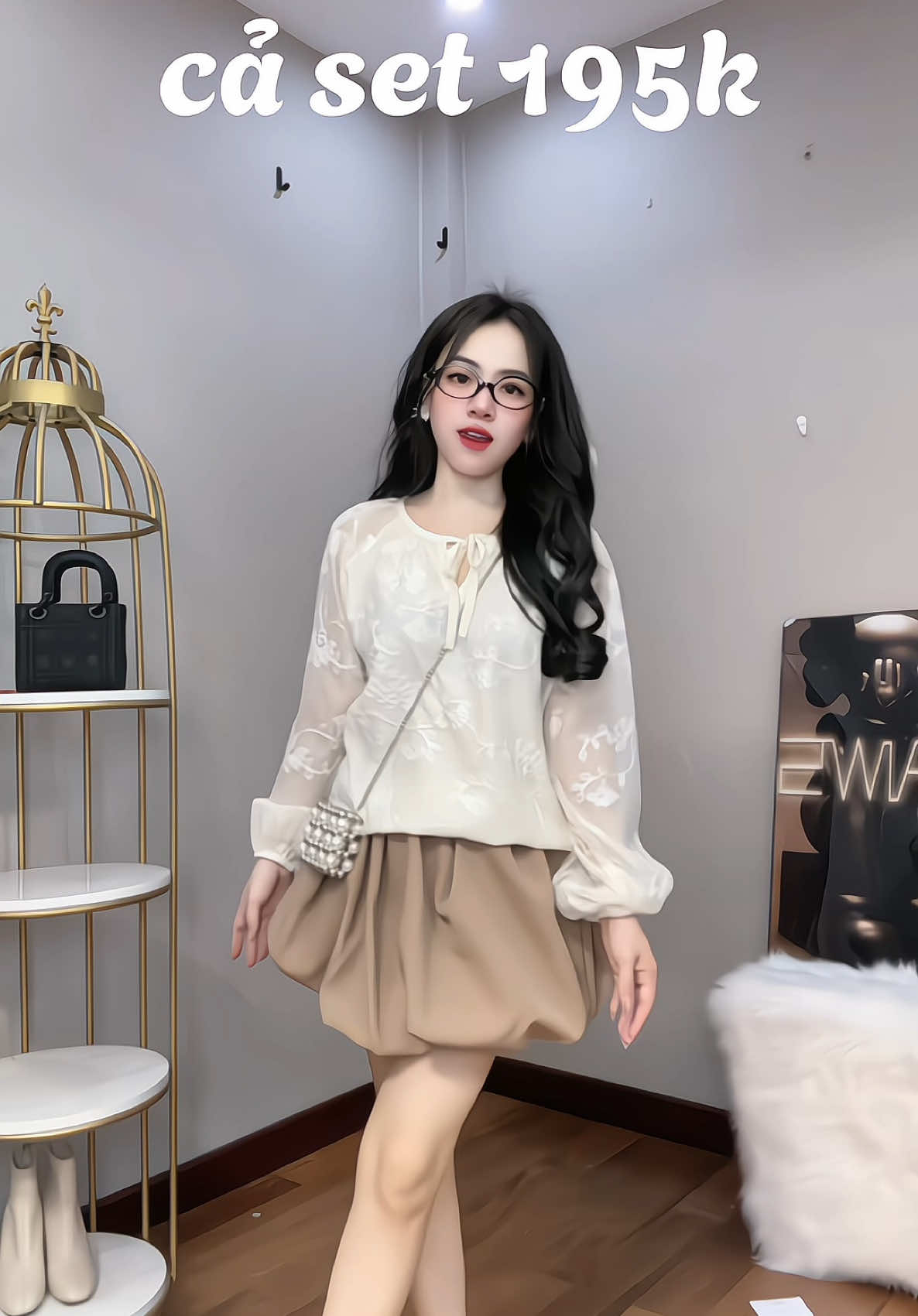 sét ren chân váy bí#xuhuongtiktok #vayxinh #xuhuongvideo #vaydichoi #trendingvideo #xuhuong #thoitrang #set 