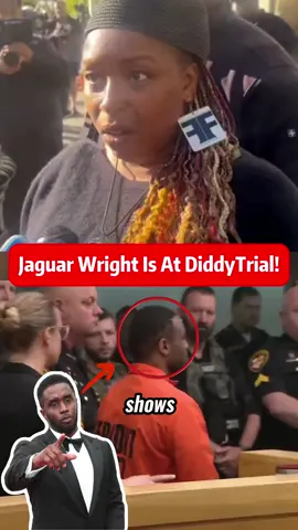 Jaguar Wright after years of speaking on Diddy is at his criminal trial! #fyp #jaguarwright #diddy#fyp #foryou #news 