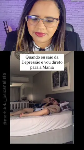 Deitar e não querer levantar. Depois, levantar sem parar mais. Esse vídeo mostra o que muita gente com transtorno bipolar sente: sair de um episódio depressivo direto para um episódio maníaco ou hipomaníaco. Parece um alívio… mas também pode ser um alerta. Você já passou por isso? Como foi essa virada pra você? Comenta aqui sua história. Vamos criar um espaço de escuta, apoio e acolhimento. E se isso faz parte da sua vida hoje, procure ajuda. Você não está só. #bipolaridade #saúdemental #episódiosbipolares #maniaehipomania #falandodeverdade
