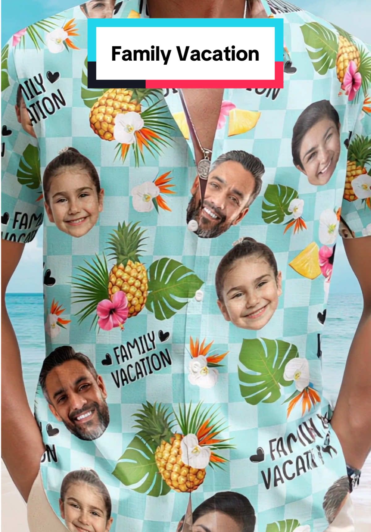 The best way to start a vacation? Matching Hawaiian shirts, obviously! 🌴😜 #macorner #familyvacation #hawaiianshirt #funnyshirt #vacationmode