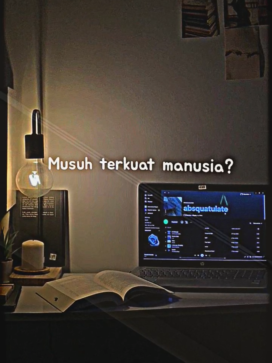 Untuk syaitan  – baca: > 