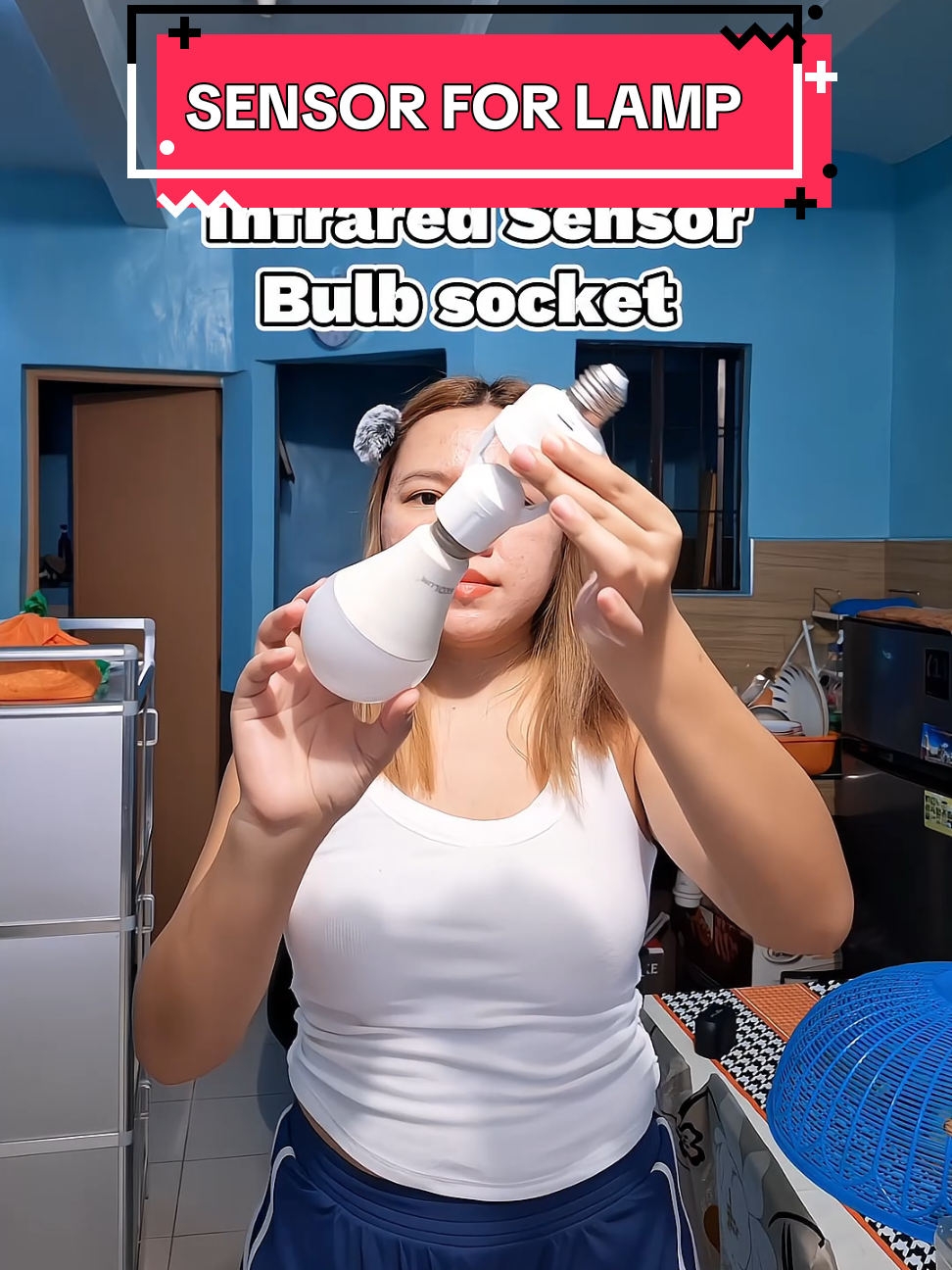 Tipid tips sa kuryente kasi naka sensor na ang ilaw. #sensor #infraredsensor #bulb #sensorlamp 