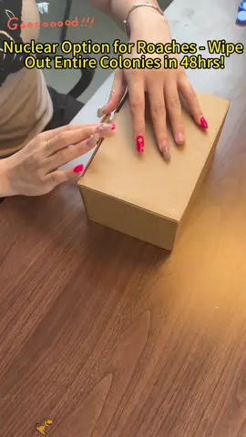 Imprescindible asesino de cucarachas para cada hogar#RoachBait #ByeByeRoaches #HomeEssentials #LifeEssential #TopPick #CapCut #TikTokShopFavorites #TrendingFinds