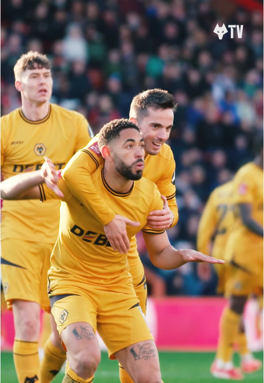 What a collection of strikes 😮‍💨 #Wolves #PremierLeague @Matheus Cunha 🇧🇷 