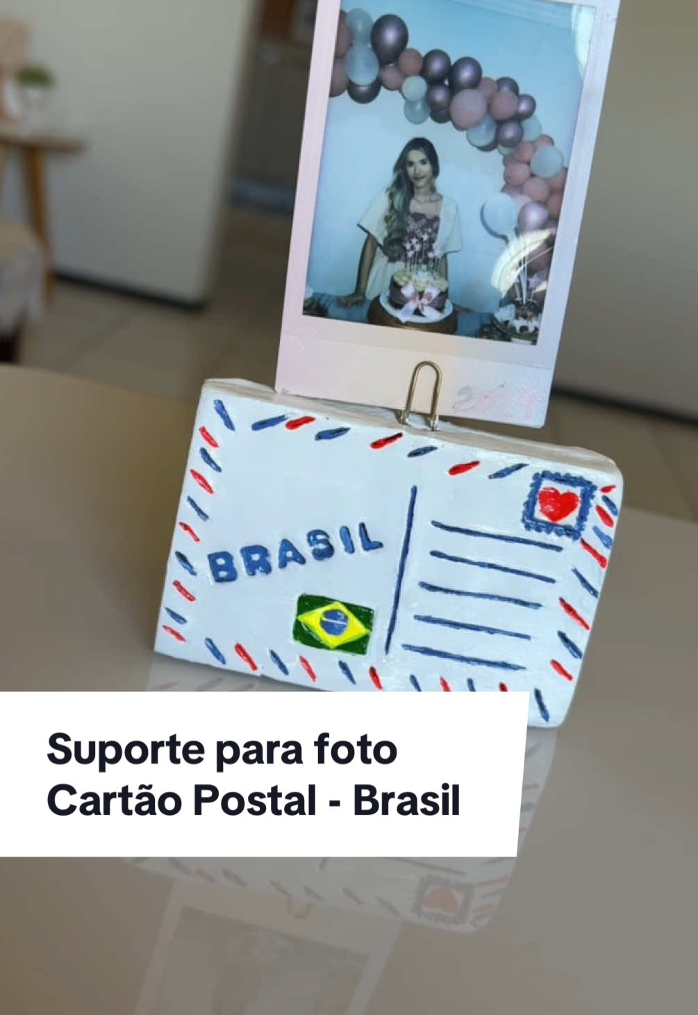 Cartão postal de crâmica fria - Brasil ✨ . . . . #fy #foryou #viral #ceramics #ceramicafriaideias #tiktokart #artesanatocriativo #artesanato #ceramicafria #fyp #ideiascriativas # 