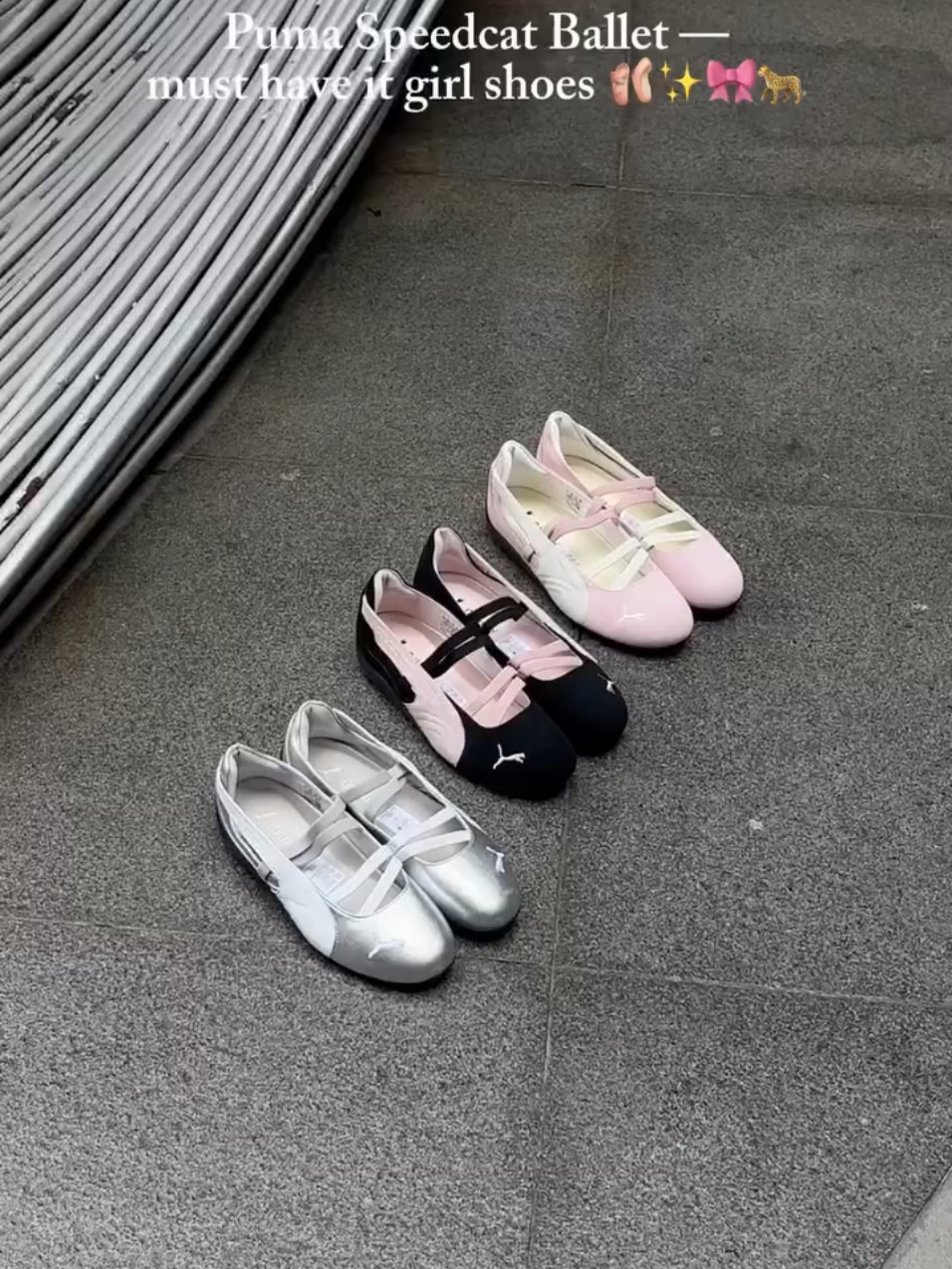 Khusus buat wanita yaa !!! #sneakerhead #sneakersaddict #sepatuwanita #sepatuimport #807garage #tokosepatuimportoriginalbnib #puma #pumaspeedcat #pumaspeedcatballet #pumaballet #sepatuballet #sepatukasual #sepatucewek 