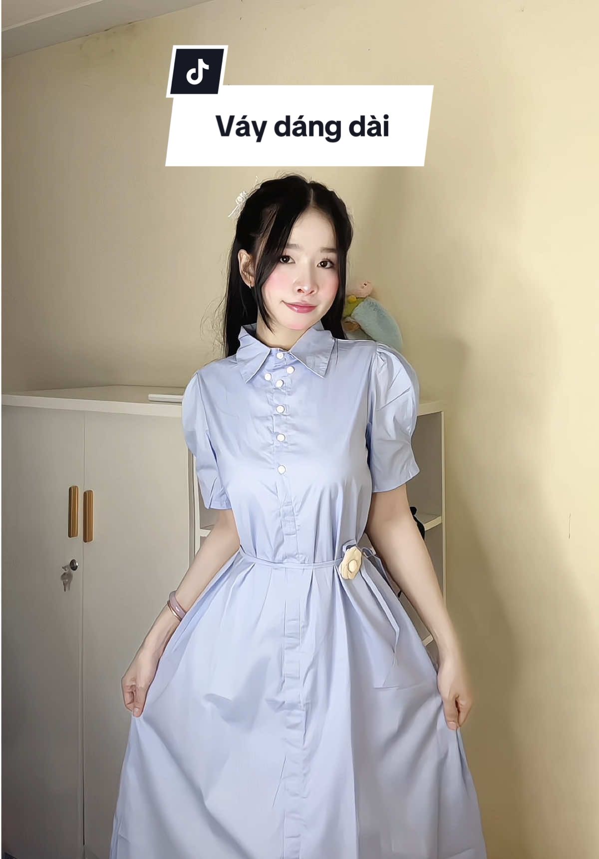 Gu bà nào kính đáo tiểu thư nè #reviewquanao #vaydep #vaydai #goclamdep #outfit #xuhuongtiktok2025 #viral 