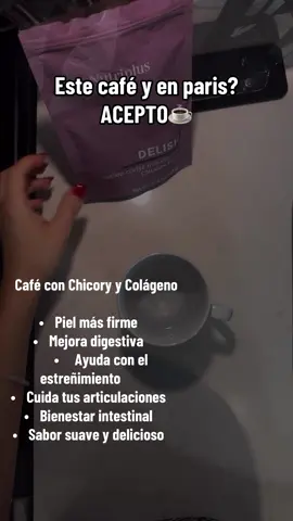 Café con chicory y colageno en Paris? Te lo tengo☕️ #cafe #pariscafe #paris #farmasifrancia #colageno #chicory #buenoshabitos #creatorsearchinsights 
