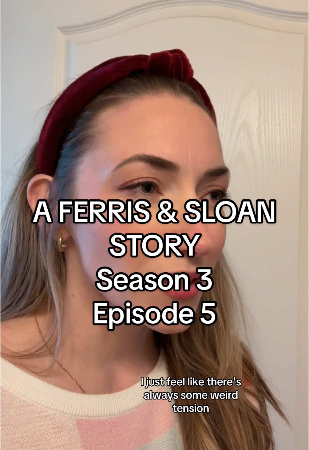 Replying to @Jackie 💕 A Ferris & Sloan Story Season 3, Episode 5!  Reminder on characters: Ferris (grey hat) and Sloan (white headband) are married and just moved to Massachusetts.  His mom, Kate, (brown glasses) and dad, Ted (purple hat) are going through a divorce.  Sister Jenny (red headband) is casually dating Johnny (black beanie) and just moved in with her new friend from school, Emily (pink hat). Helen is Johnny’s mom and Kate’s coworker (green glasses and jean jacket) All Ferris & Sloan parts are in the playlist :)  #bride #bridetobe #bridal #engaged #funnyskits #BookTok #author #writer #dramaskits #contentwriter #familyskits #storyteller #wedding #weddingplanner #weddingcontent #weddingtiktok #weddingday #weddingdress #weddingtok #bridetok