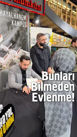 Bunları Bilmeden Evlenme… YouTube’a Bu Başlığı Yazarak Uzun Haline Ulaşabilirsiniz👇🏻 Rakıyla Başladı Kabe'de Bitti - Bursa Kitap Fuarı @Mehmedyildiz