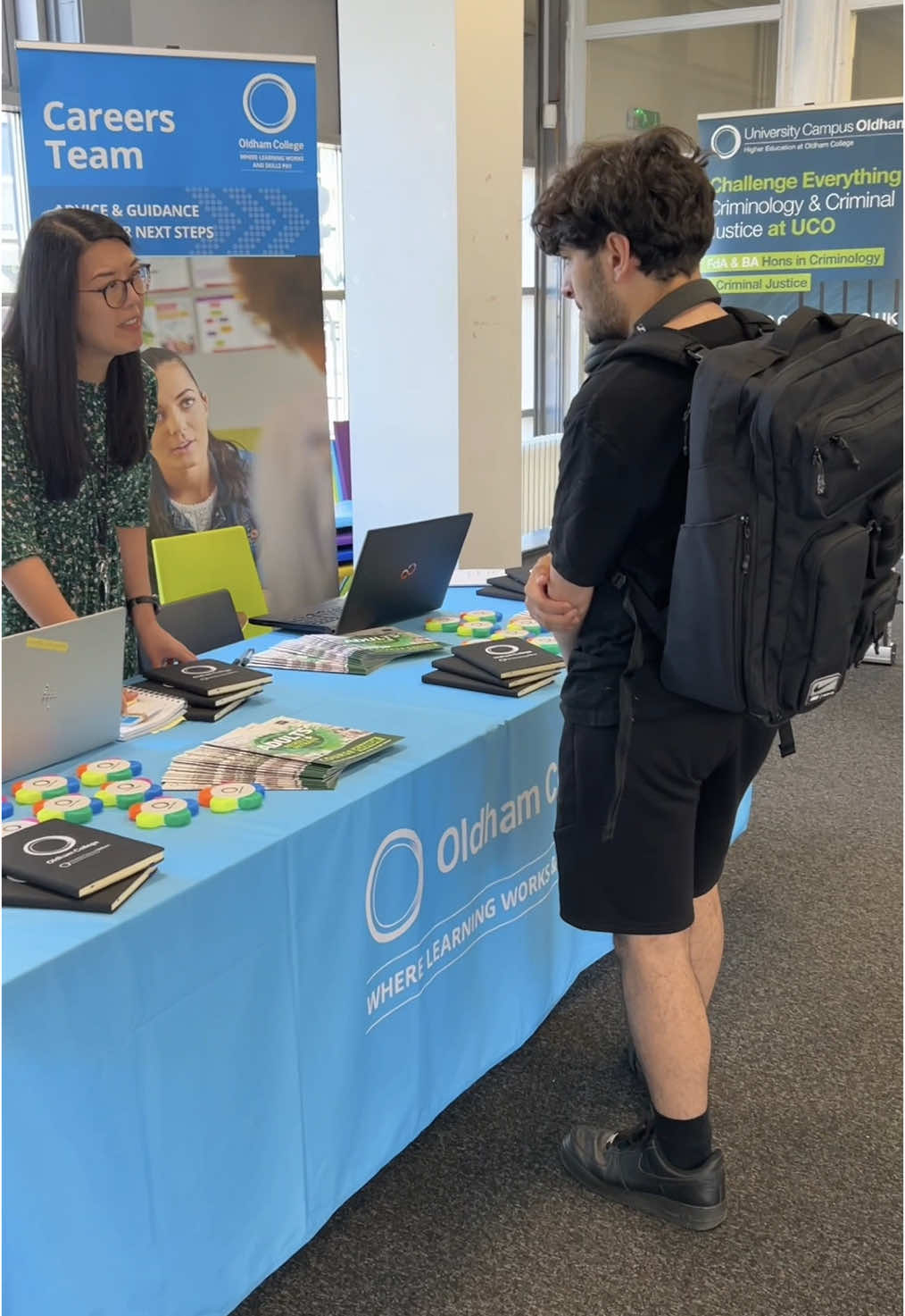 Thank you to everyone who joined us at our Open Day on Saturday. 🙌 Don't worry if you missed it, you can join us at our next Open Event on Saturday 21st June. Register at oldham.ac.uk #fyp #oldham #openday #college #collegelife 