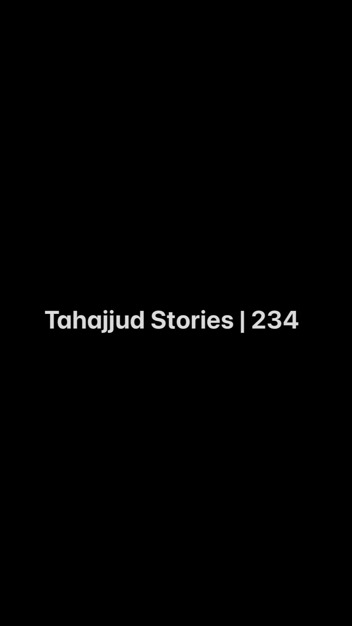 Subhanallah ❤️ “And your Lord says, ‘Call upon Me; I will respond to you.’” (Qur’an, Surah Ghafir 40:60) Did you see that he didn’t just rely on Allah? He also worked hard for his rizq. That’s what tawakkul really means—trusting Allah and doing your part. Start Praying Tahajjud Today. 🤲 #fyp #muslimtiktok #tahajjud #story #islamicreminder 