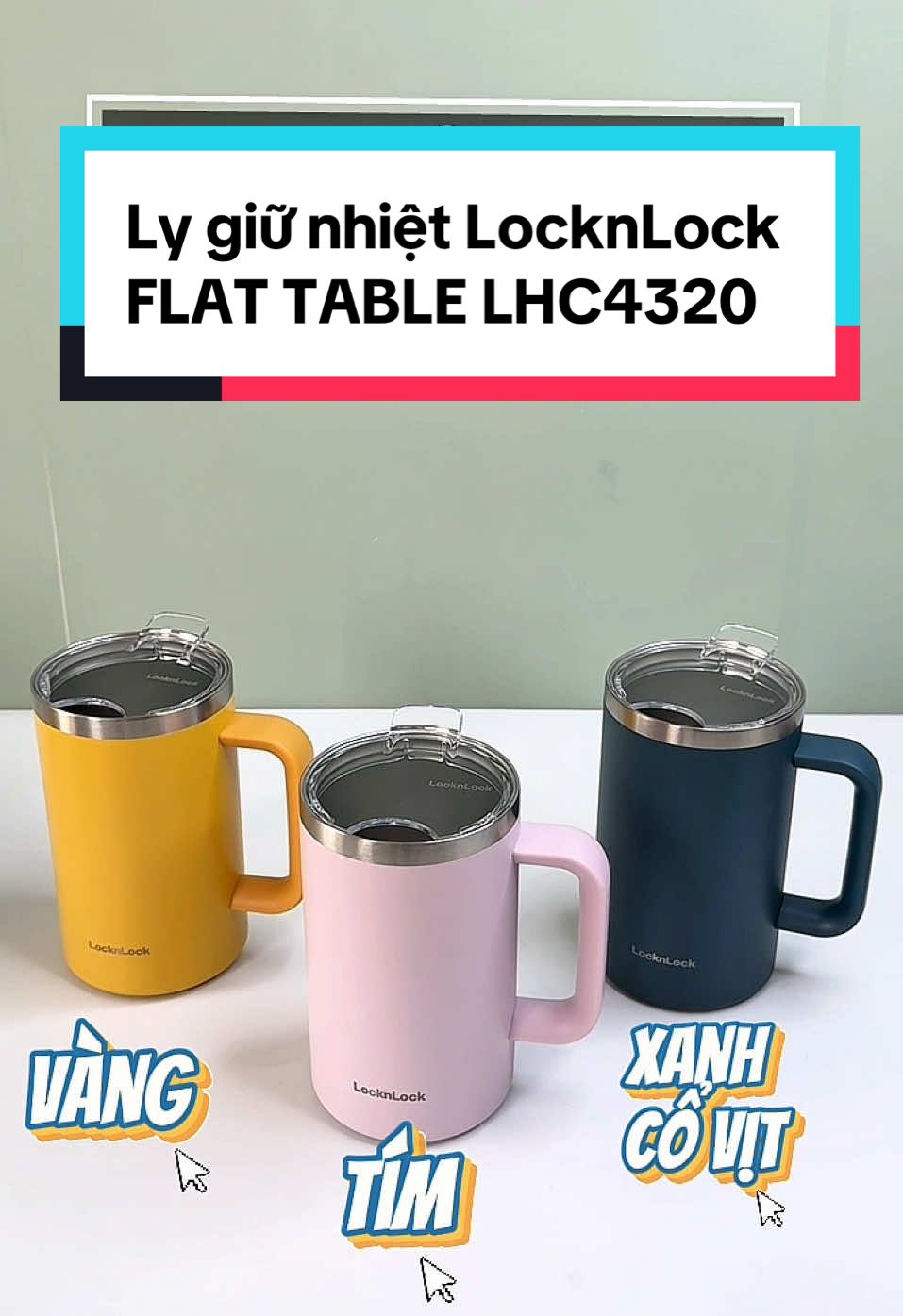 Ly giữ nhiệt LocknLock LHC4320 Flat Table #p3h #p3hstore #trending #TikTokAwardsVN #tiktokshop #2025 