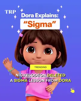 Dora went Sigma and the internet exploded. Nickelodeon has since taken the post down—do you think they went too far or just playing with trends?